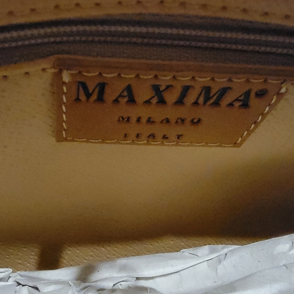 NWT Maxima Italian Top Handle and Crossbody - Picture 2 of 7